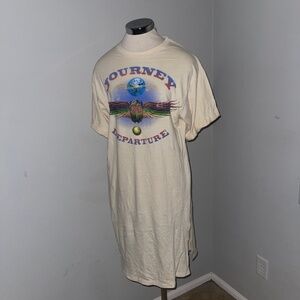 Journey Departure Band t shirt dress size S - new no tags